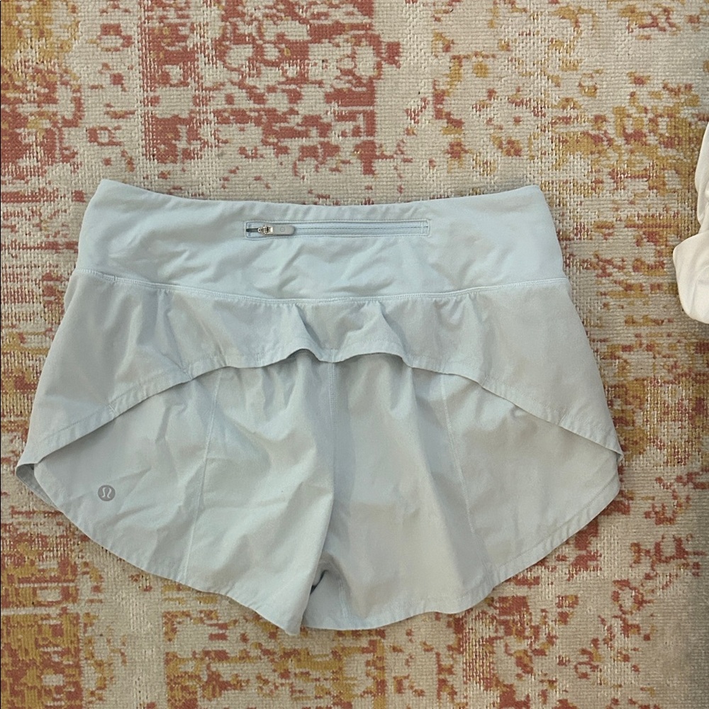 Lululemon Athletica Sky Blue Athletic Shorts